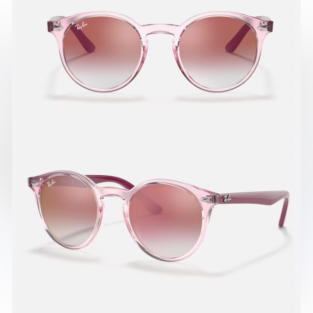 Ray-Ban girls kids gradient pink sunglasses